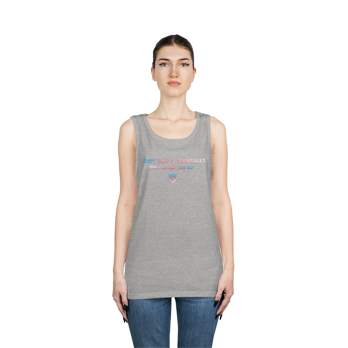 Unisex Bad Bitch Heavy Cotton Tank Top