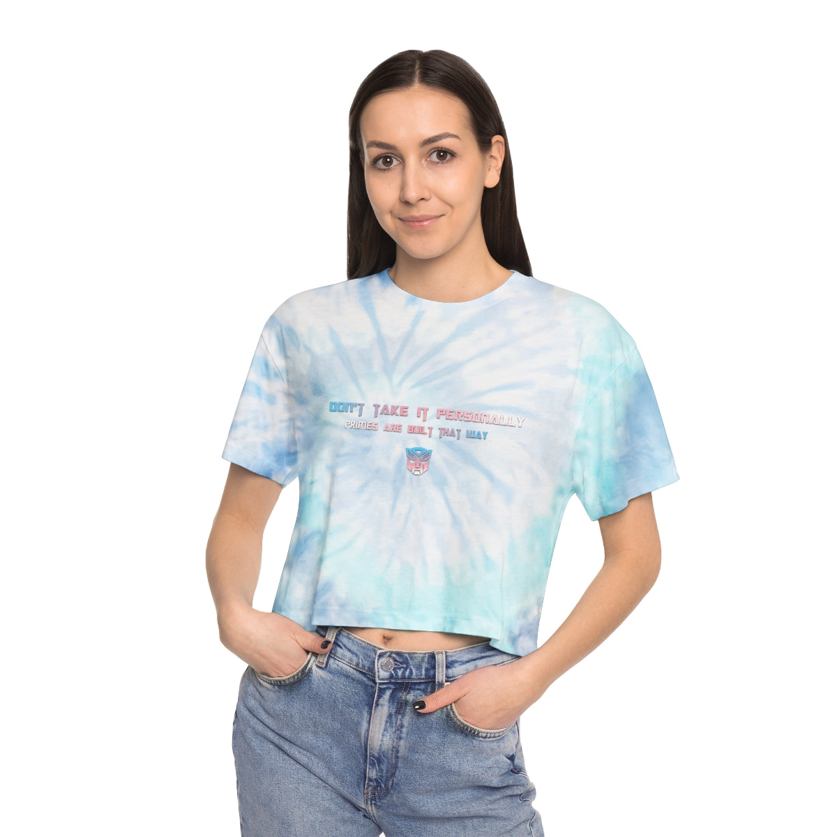 Bad Bitch Arcee Women's Tie-Dye Crop Tee
