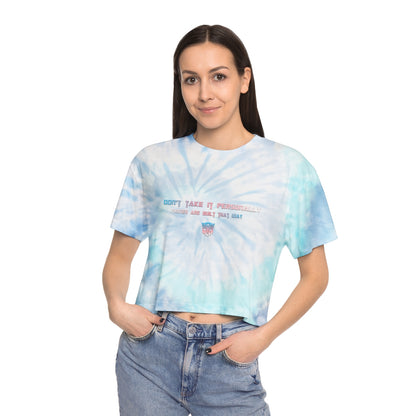 Bad Bitch Arcee Women's Tie-Dye Crop Tee